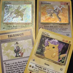 Pokemon TCG: Vintage Mixed 45 Card Lot: 2 Holo- Legendary Collection/Base 2 - Image 1