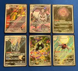 Pokemon TCG Mega Evolutions Illustration Rare 6 Card Lot Spiritomb, Houndstone - Image 1