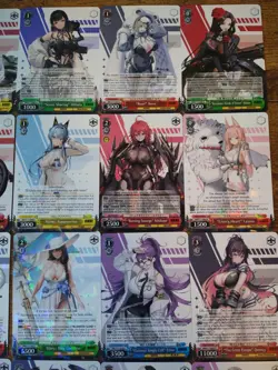 Nikke 20 Waifu Card Lot - Weiss Schwarz Sexy Hot Anime Girls Cards Nero Leona - Image 2