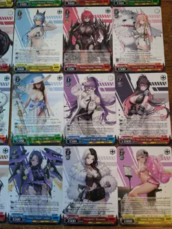 Nikke 20 Waifu Card Lot - Weiss Schwarz Sexy Hot Anime Girls Cards Nero Leona - Image 3