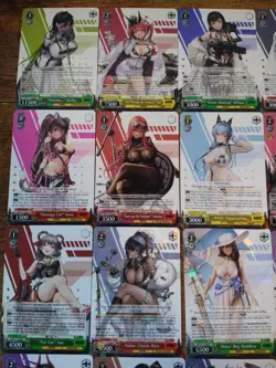 Nikke 20 Waifu Card Lot - Weiss Schwarz Sexy Hot Anime Girls Cards Nero Leona - Image 5