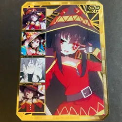 Goddess Story Gold METAL Card - Maiden Party - No Serial Number - Megumin Error - Image 1