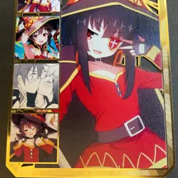 Goddess Story Gold METAL Card - Maiden Party - No Serial Number - Megumin Error - Image 2