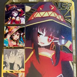 Goddess Story Gold METAL Card - Maiden Party - No Serial Number - Megumin Error - Image 3