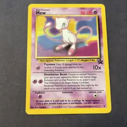 Pokemon Card - Mew #8 WoTC Black Star Promo - Image 2