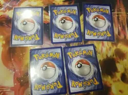 Pokemon 5 Card Lot: Raifort, Clefairy, Zacian, Reshiram, Terapagos - Image 5