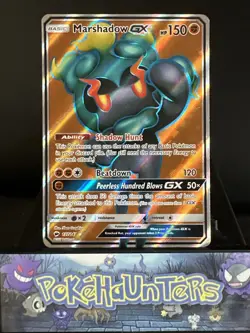 Pokemon Card Marshadow GX 137/147 Burning Shadows Full Art Ultra Rare NM - Image 1