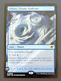 1x Uthros, Titanic Godcore MTG Edge of Eternities NM Magic Regular #0260 - Image 1