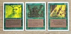 MTG - Unlimited - Regrowth, Living Lands, & Gaea's Liege. All 3 Are Excellent. - Image 1