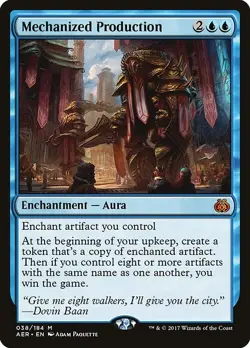 Mechanized Production Regular - Aether Revolt MTG-NM - Image 1
