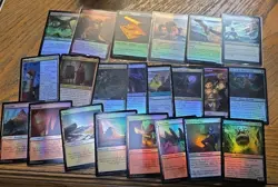 WOTC MtG AFR Tiamat (MR) (Foil) NM HUGE FOIL LOT SEE PHOTOS - Image 3