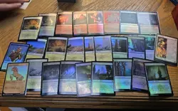 WOTC MtG AFR Tiamat (MR) (Foil) NM HUGE FOIL LOT SEE PHOTOS - Image 5