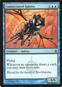 Consecrated Sphinx - Mirrodin Besieged (MBS) - LP - Image 1