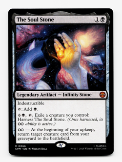 The Soul Stone [Marvel's Spider-Man] MTG Magic NM/M 💀 *In Hand/Ships Now!* - Image 1