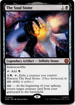 The Soul Stone [Marvel's Spider-Man] MTG Magic NM/M 💀 *In Hand/Ships Now!* - Image 3