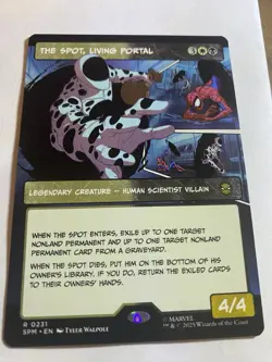 The Spot, Living Portal (Borderless) Marvel's Spider-Man Regular Mtg 0231 NM - Image 1