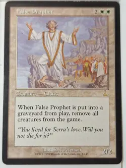 False Prophet - Urza's Destiny - Magic the Gathering MTG Nice! - Image 1
