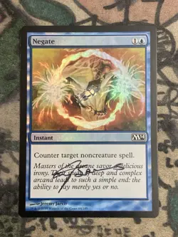 MTG Foil Negate Signed By Artist Core Set 2014 (M14) 64/249 Regular Common - Image 1