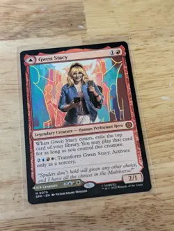 Gwen Stacy Ghost-Spider Spider-Man English M Magic The Gathering M0078 Mythic - Image 1