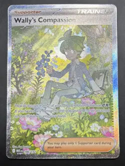 Wally's Compassion 186/132 Pokemon Mega Evolution SIR - Image 3
