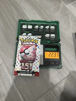 22.37g🔥 HEAVY 🔥 Pokemon TCG 151 Booster Pack! FACTORY SEALED!!!✅ #2 - Image 1