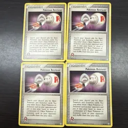 Pokemon Retriever 84/109 EX Team Rocket Returns EXC lot of 4 - Image 1
