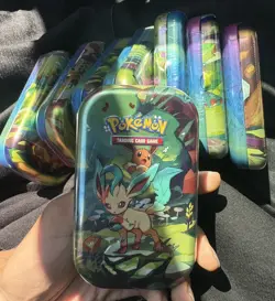Pokemon Scarlet and Violet: Prismatic Evolutions Mini Tin Boxes - Lot of 8 - Image 2
