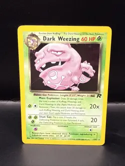 Pokemon TCG - Dark Weezing - 14/82 - Holo Unlimited - Team Rocket - Image 1