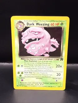 Pokemon TCG - Dark Weezing - 14/82 - Holo Unlimited - Team Rocket - Image 3