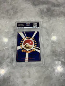 1997 Pokemon Japanese Rocket Dark Wartortle #8 PSA 9 - Image 2
