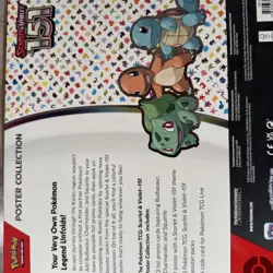 Nintendo Pokemon TCG Scarlet & Violet - 151 Poster Collection Box - 3 Packs 820650853166 - Image 2