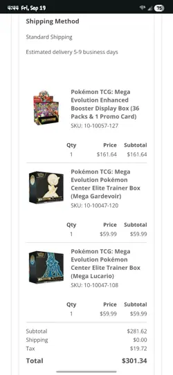 TCG: Mega Evolution Pokemon Center Elite Trainer Box (Mega Gardevoir) - Presale - Image 2