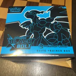Pokemon Center Black Bolt and White Flare ETB (Both Sets SEALED) - Image 3
