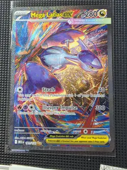 ENGLISH MEGA LATIAS EX SIR POKEMON MEGA EVOLUTION 181/137 Pack Fresh! - Image 1