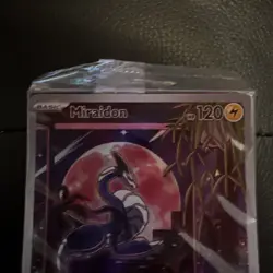 SEALED Pokemon Miraidon SVP 013 Scarlet & Violet ETB Holo Black Star Promo - Image 2