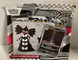 Pokemon TCG White Flare 3-Pack Tech Sticker Collection Scarlet Violet New Sealed - Image 1