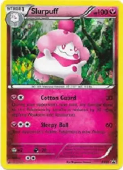 4x Lightly Played Slurpuff - XY15 - Furious Fists Blister Promo Pokemon XY Promo - Image 1