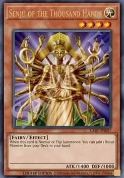 Senju of the Thousand Hands - Limited The Lost Art Promotion NM YuGiOh - Image 1