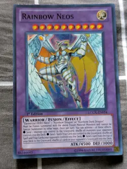 Rainbow Neos - LCGX-EN074 - Super Rare - 1st Ed - LP - Image 1