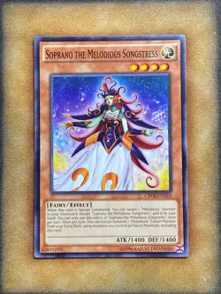 Yugioh Soprano the Melodious Songstress CROS-EN010 Common NM - Image 1