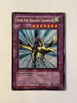 Gaia the Dragon Champion LOB-125 The Legend of Blue Eyes White Dragon... - Image 1