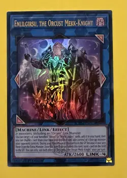 Enlilgirsu, the Orcust Mekk-Knight BLMM-EN053 ~ YuGiOh Secret Rare ~ Pack Fresh - Image 1