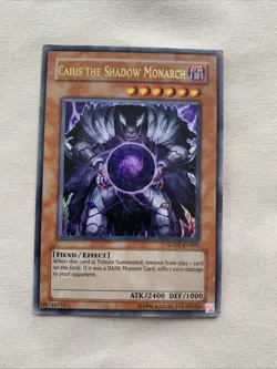 Caius the Shadow Monarch SDDE-EN001 The Dark Emperor Unlimited - Image 1