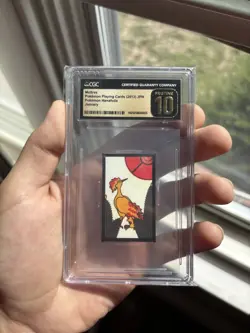 Pokemon 2013 Japanese Hanafuda Card Moltres CGC Pristine 10 - Image 1