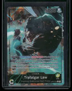 Trafalgar Law #OP01-020 2022 Bandai One Piece Card Game - Image 1