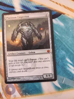 Magic: The Gathering Platinum Emperion Scars of Mirrodin Card 193/249 - Image 1