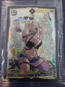 Ein 9 Holo 1st Edition Awakened Worlds Card GamerSupps VCard FoxyReine 190/250 - Image 1