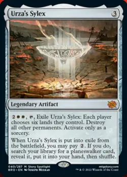 Urza's Sylex - Foil x1 NM Magic the Gathering 1x The Brothers' War mtg card - Image 1