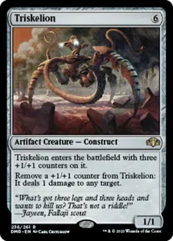 Triskelion - Foil x1 NM Magic the Gathering 1x Dominaria Remastered mtg card - Image 1