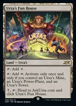 Urza's Fun House - Foil x1 NM Magic the Gathering 1x Unfinity mtg card - Image 1